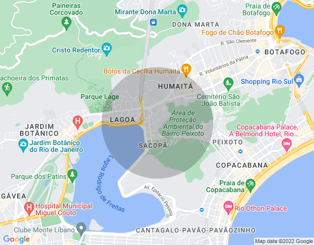 Imóvel no mapa