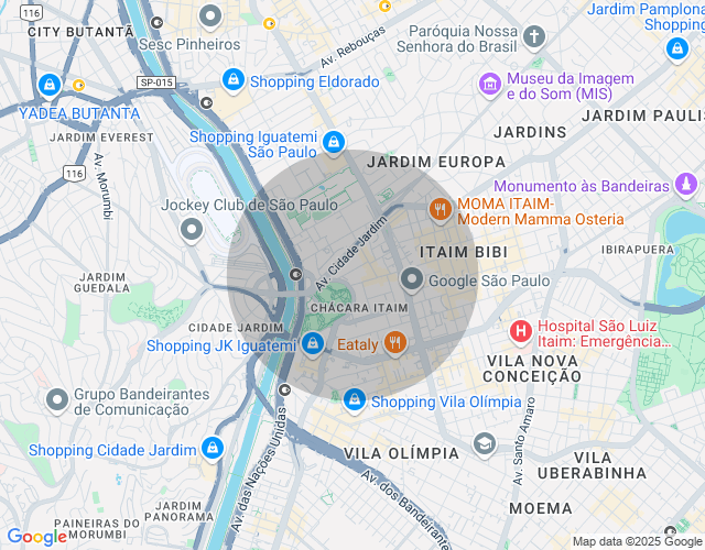 Imóvel no mapa