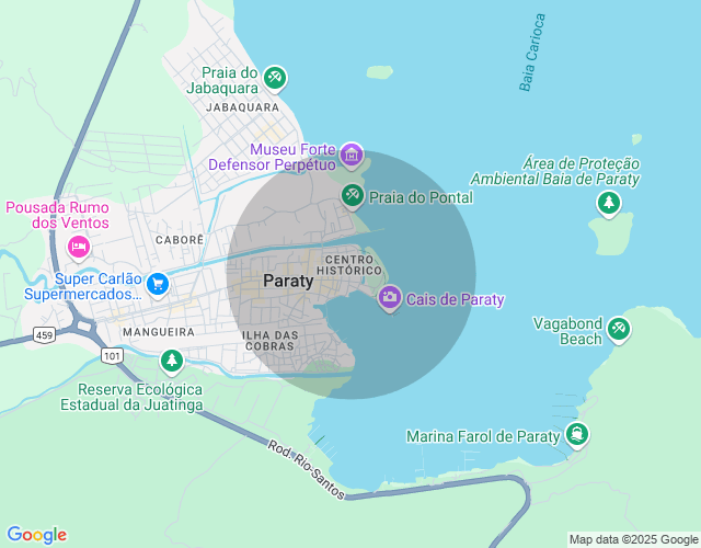 Imóvel no mapa