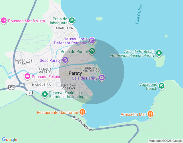 Imóvel no mapa