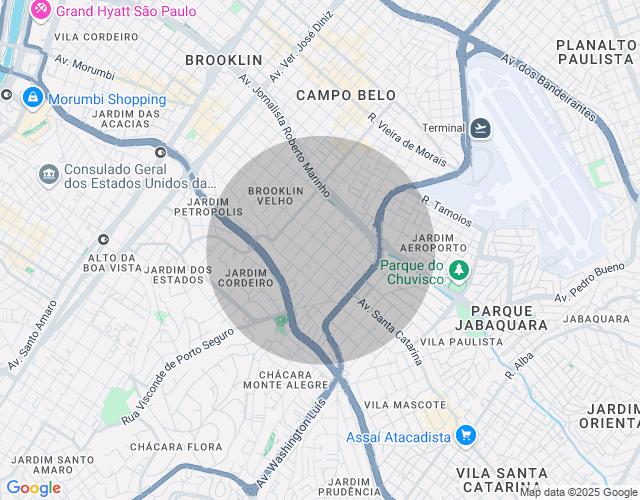 Imóvel no mapa