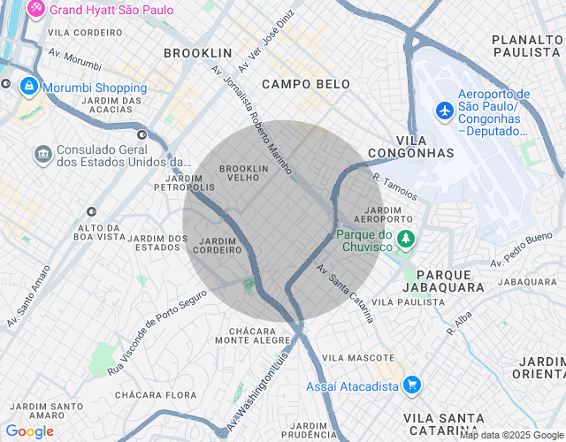 Imóvel no mapa