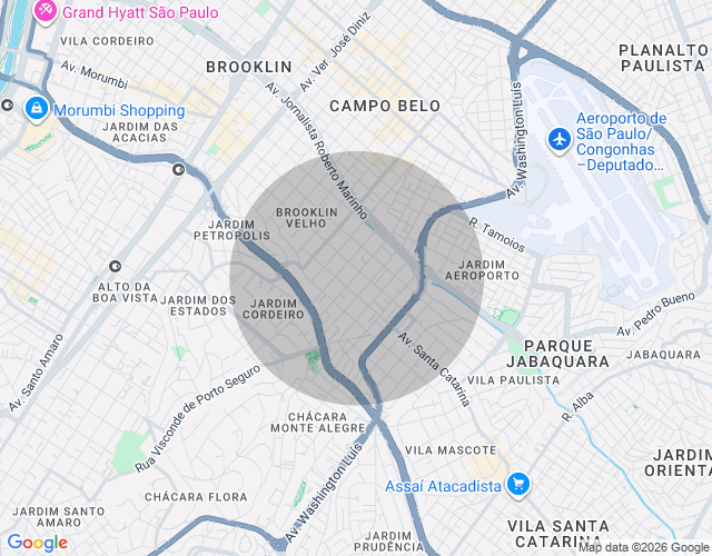 Imóvel no mapa