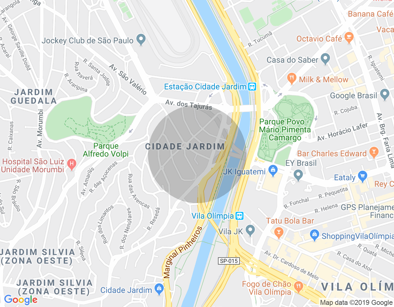 Imóvel no mapa