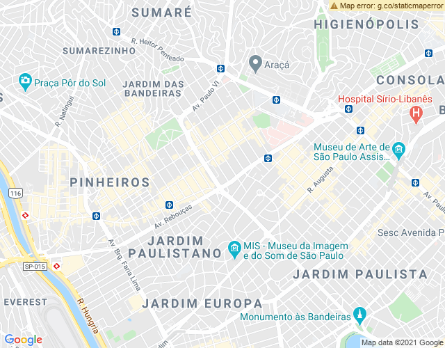 Imóvel no mapa