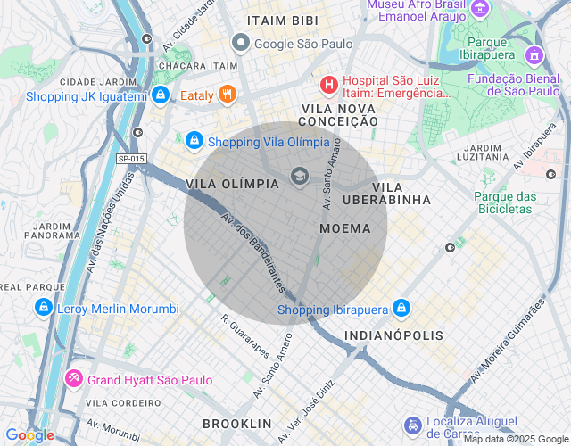 Imóvel no mapa