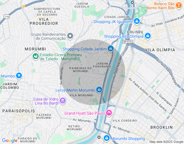 Imóvel no mapa