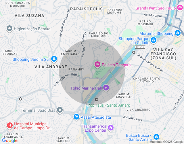 Imóvel no mapa