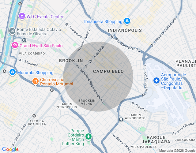 Imóvel no mapa