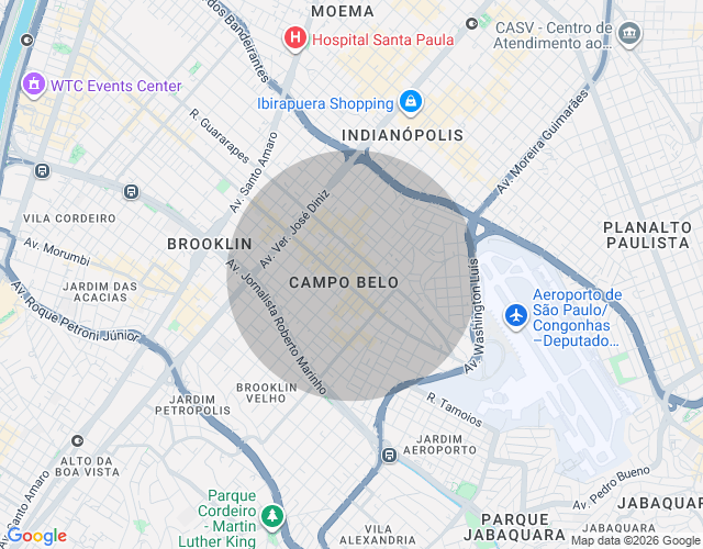 Imóvel no mapa