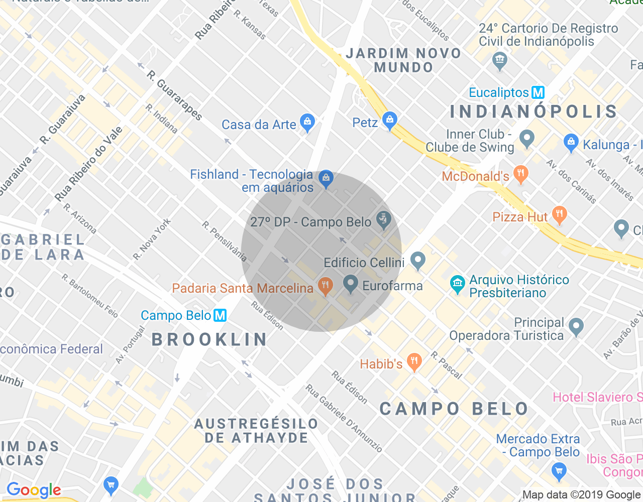 Imóvel no mapa