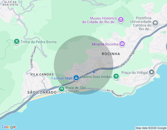 Imóvel no mapa
