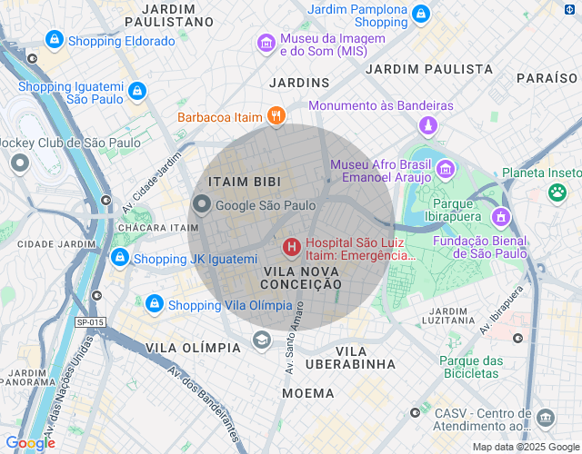 Imóvel no mapa
