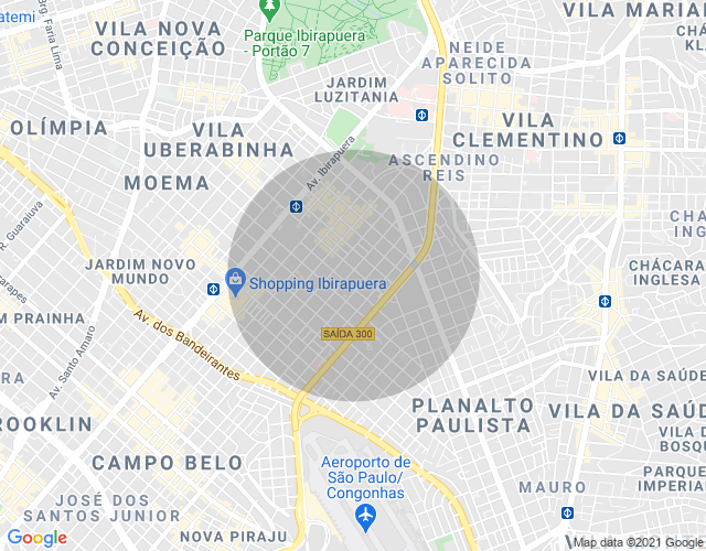 Imóvel no mapa