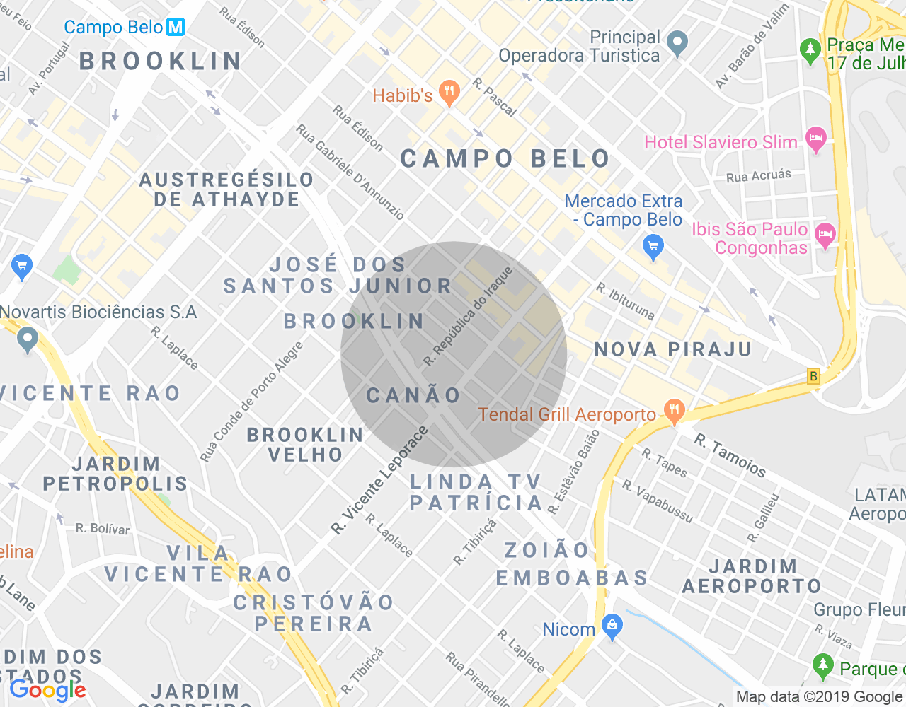 Imóvel no mapa