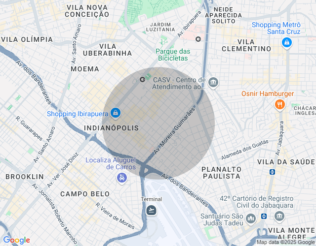 Imóvel no mapa