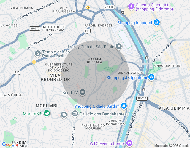 Imóvel no mapa