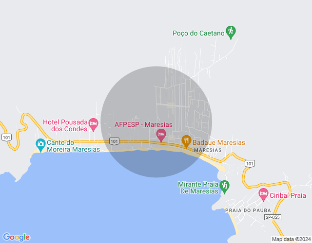 Imóvel no mapa