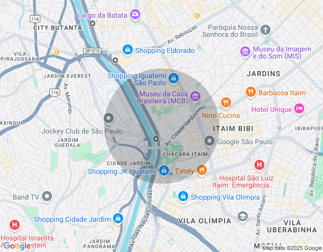 Imóvel no mapa