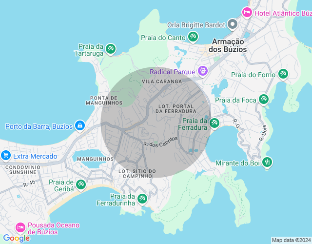 Imóvel no mapa