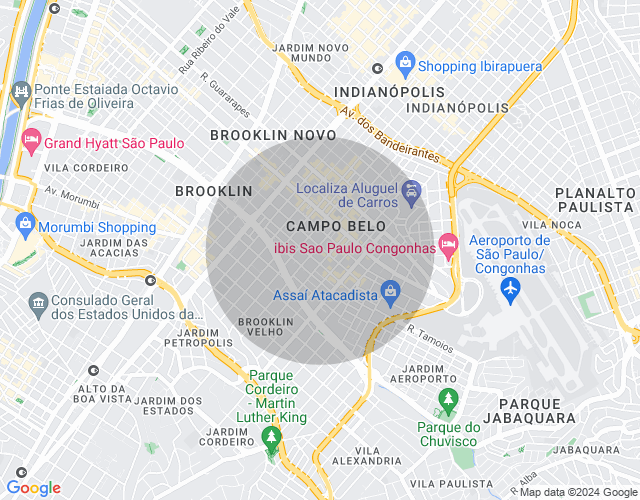 Imóvel no mapa