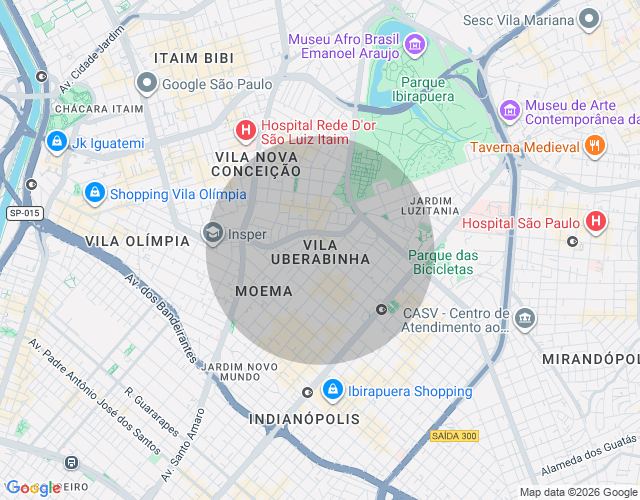 Imóvel no mapa