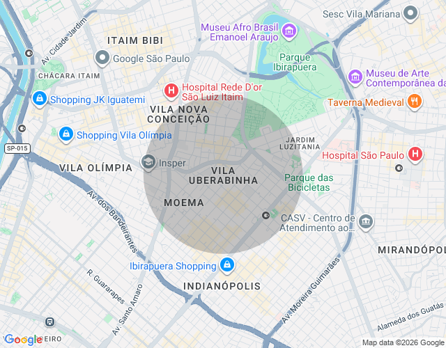 Imóvel no mapa