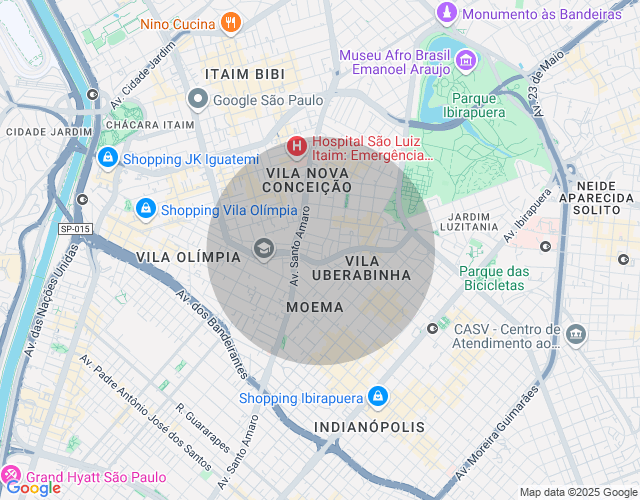 Imóvel no mapa