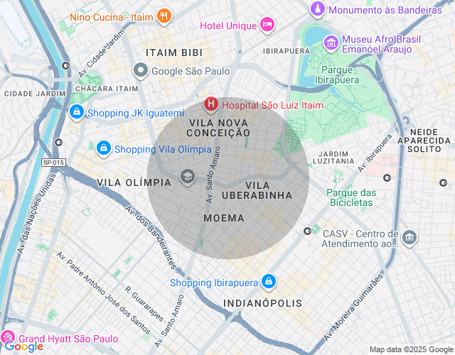 Imóvel no mapa