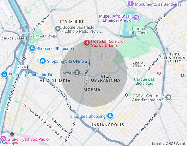 Imóvel no mapa