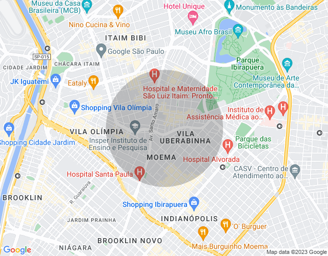 Imóvel no mapa