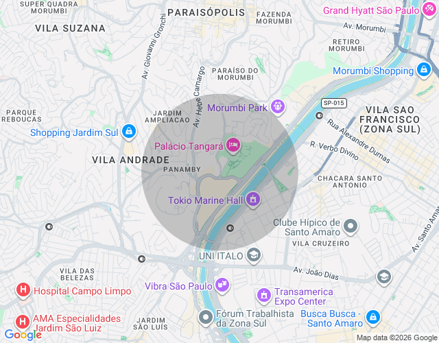 Imóvel no mapa