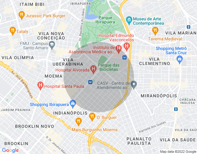 Imóvel no mapa
