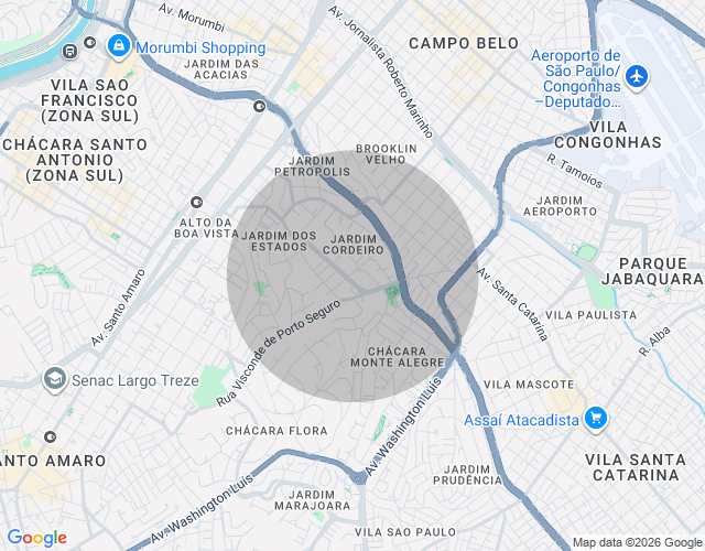 Imóvel no mapa