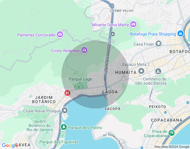 Imóvel no mapa