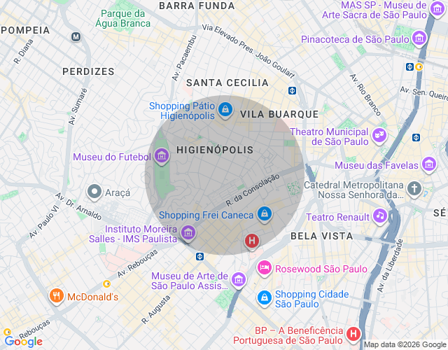 Imóvel no mapa