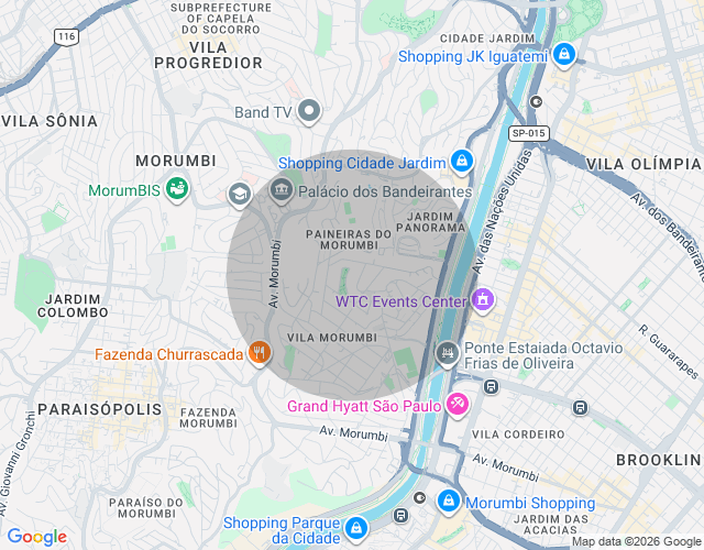 Imóvel no mapa