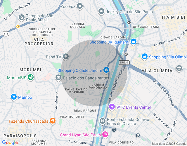 Imóvel no mapa