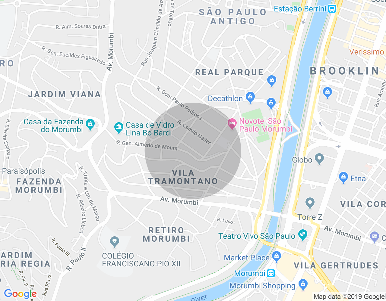 Imóvel no mapa