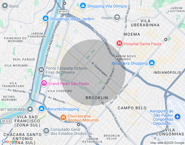 Imóvel no mapa