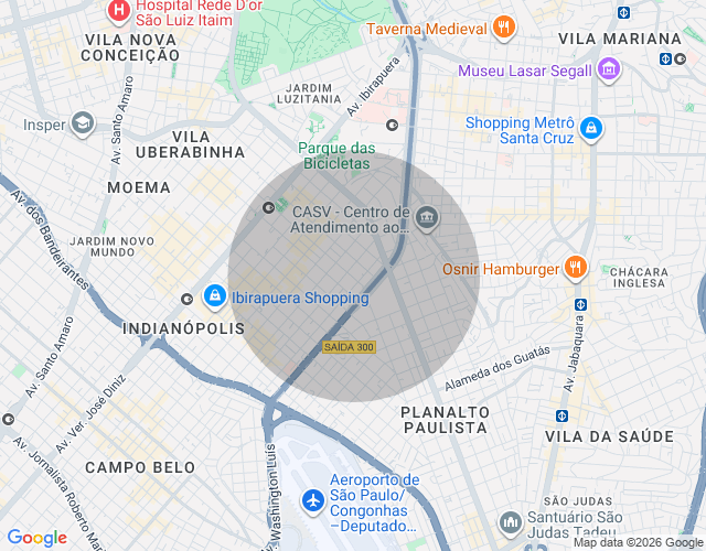 Imóvel no mapa