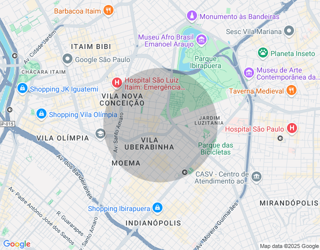 Imóvel no mapa