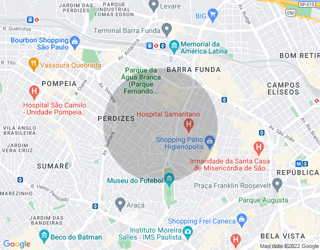 Imóvel no mapa