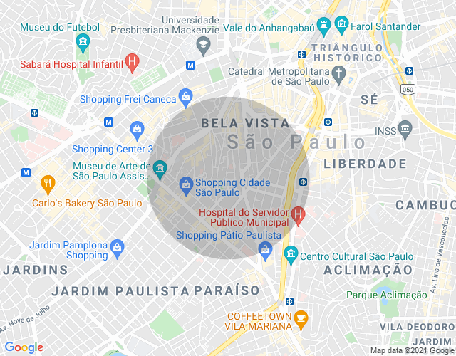 Imóvel no mapa