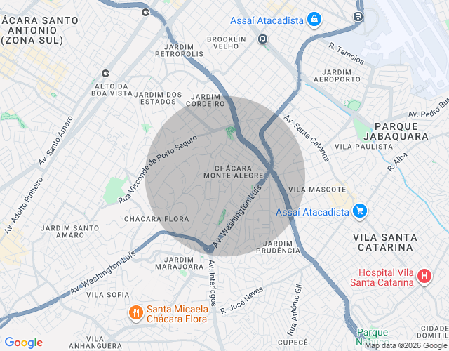 Imóvel no mapa
