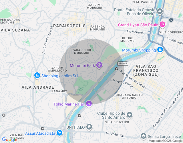 Imóvel no mapa