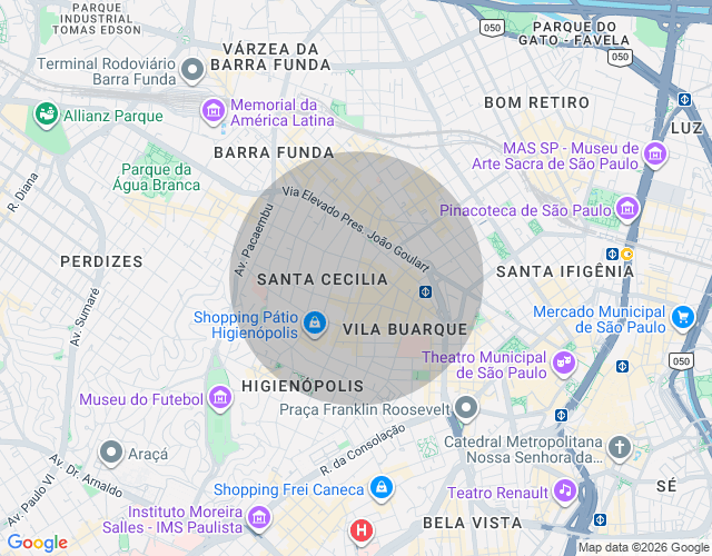 Imóvel no mapa