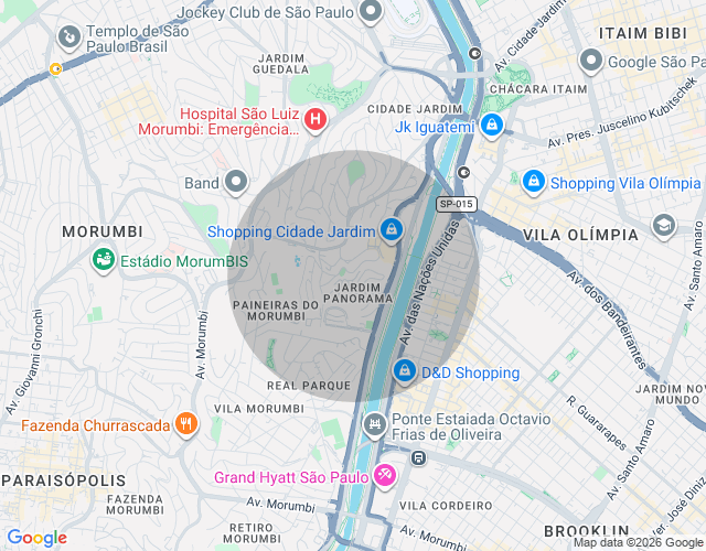 Imóvel no mapa