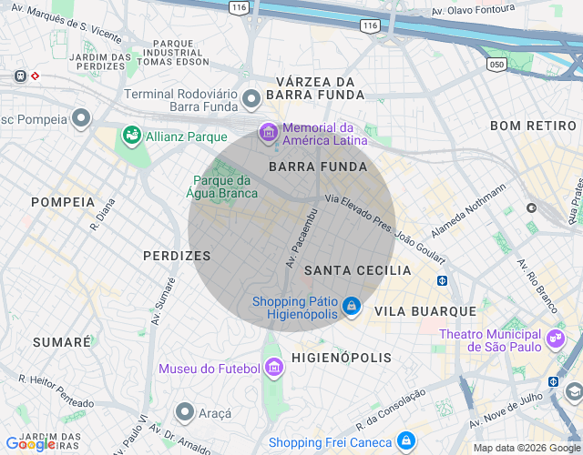 Imóvel no mapa
