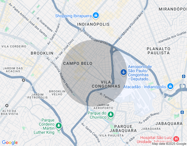 Imóvel no mapa
